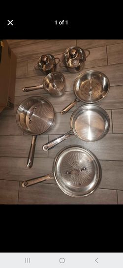 Beka GERMANY and ifel Stainless Steel Cookware Set with Lids