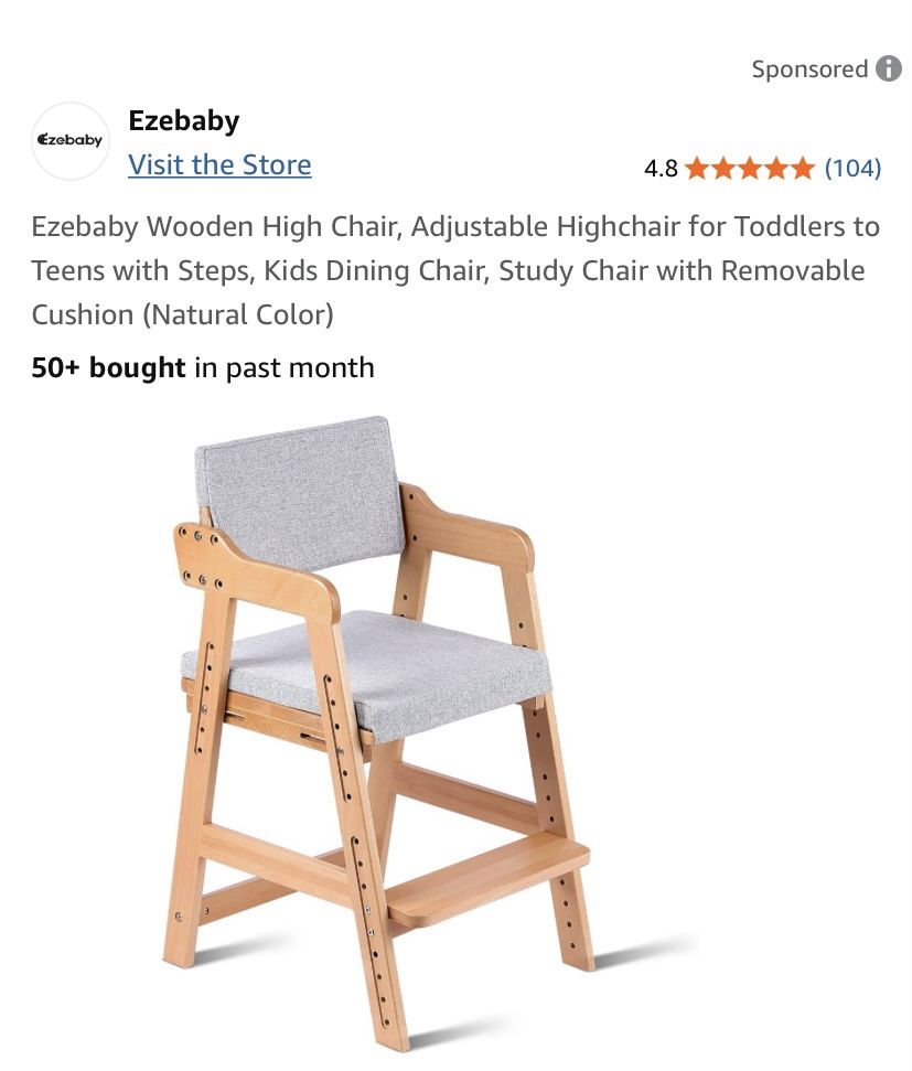 Adjustable Wooden Chair