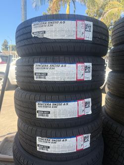 185/55/16 FALKEN (4) NEW TIRES INSTALLATION AND BALANCE 50,000 MILES WARRANTY
