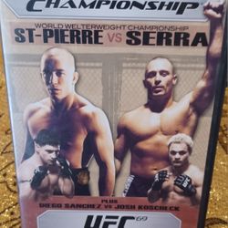 Ufc 69 Shootout Mma DVD Movie Show Event Serra St Pierre