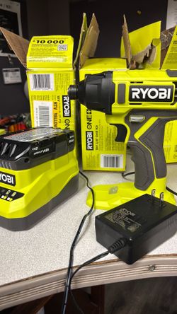 Ryobi 1/4 and impact kit