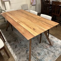 Natural MC Rectangular Dining Table