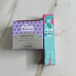BENEFIT COSMETICS The POREfessional Pore Minimizing Primer & Pore Cleaning Clay Mask 