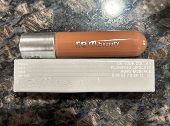 NEW R.E.M. BEAUTY ON YOUR COLLAR PLUMPING LIPGLOSS IN AWAY MESSAGE $6!