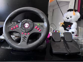 Numskull Multi-Format Universal Racing Wheel with Pedals.