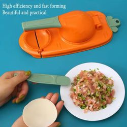 Manual Wrapper Making Mold Dough Pressing Tool Baking Pastry Dumpling Maker Gadget