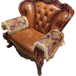 Luxury armrest Couch arm Covers for recliners Sofas Chairs Anti-Slip Furniture Protector Set of 2 