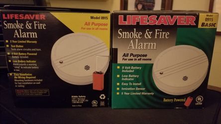 Smoke and Fire Alarm