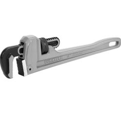 DURATECH 14-inch Heavy Duty Aluminum Straight Pipe Wrench