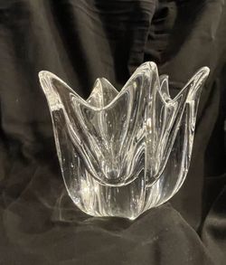 Orrefors Crystal Tulip Shaped  Bowl