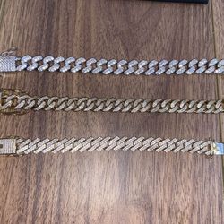 Harlem Bling Cuban Bracelets