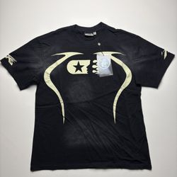 Hellstar black washed tee