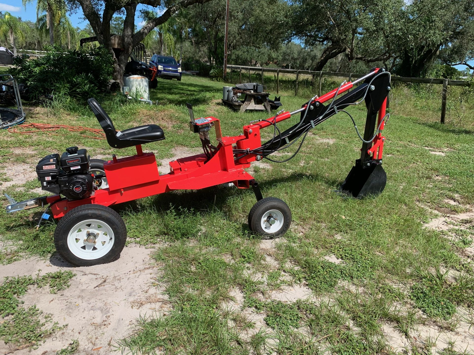 Tow Behind Mini excavator