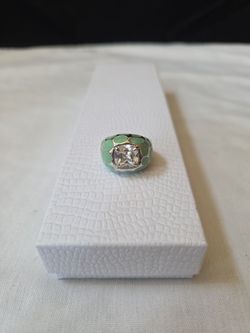 Aqualux crystal ring