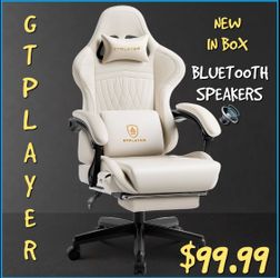 GTPLAYER GAME CHAIR BLUETOOTH NEW