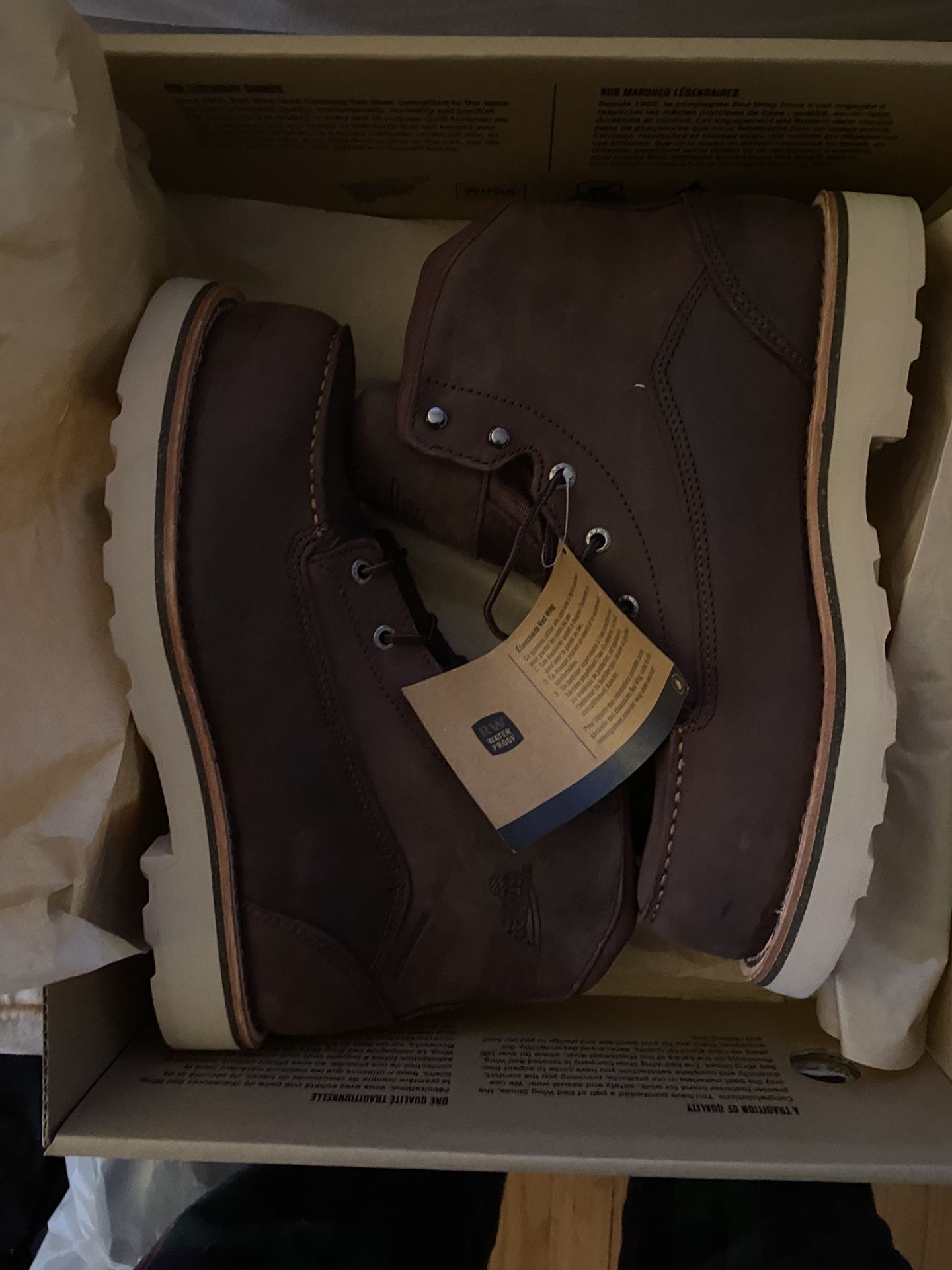 Red Wings Steel Toe Boots