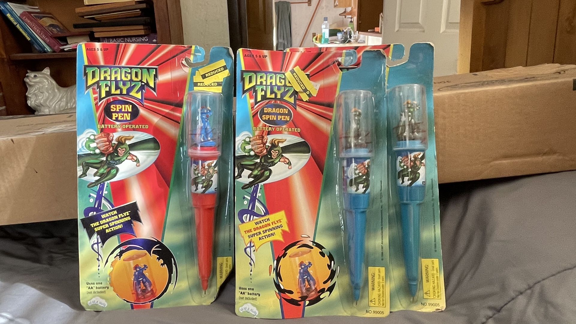 1996 DragonFlyz Summit Figure Spin Pen - Sealed