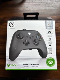 PowerA Wired Xbox Controller Black