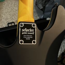 Schecter Electric Guitar Setup 