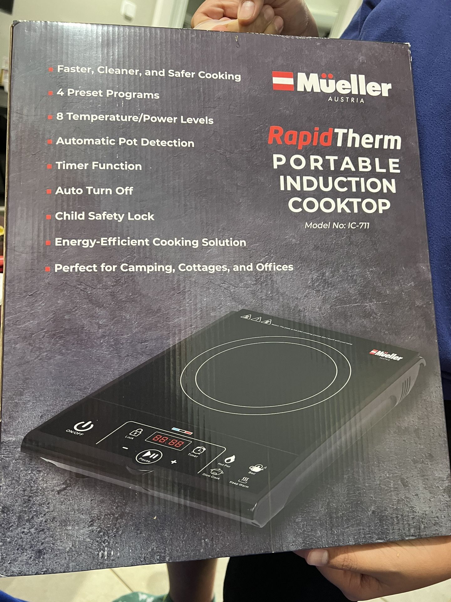 Portable Cooktop Burner (Brand new) 