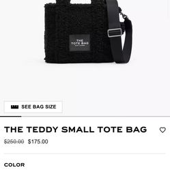 THE TEDDY SMALL TOTE BAG