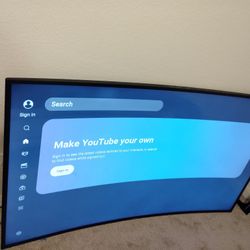 75' Samsung Curve Tv 