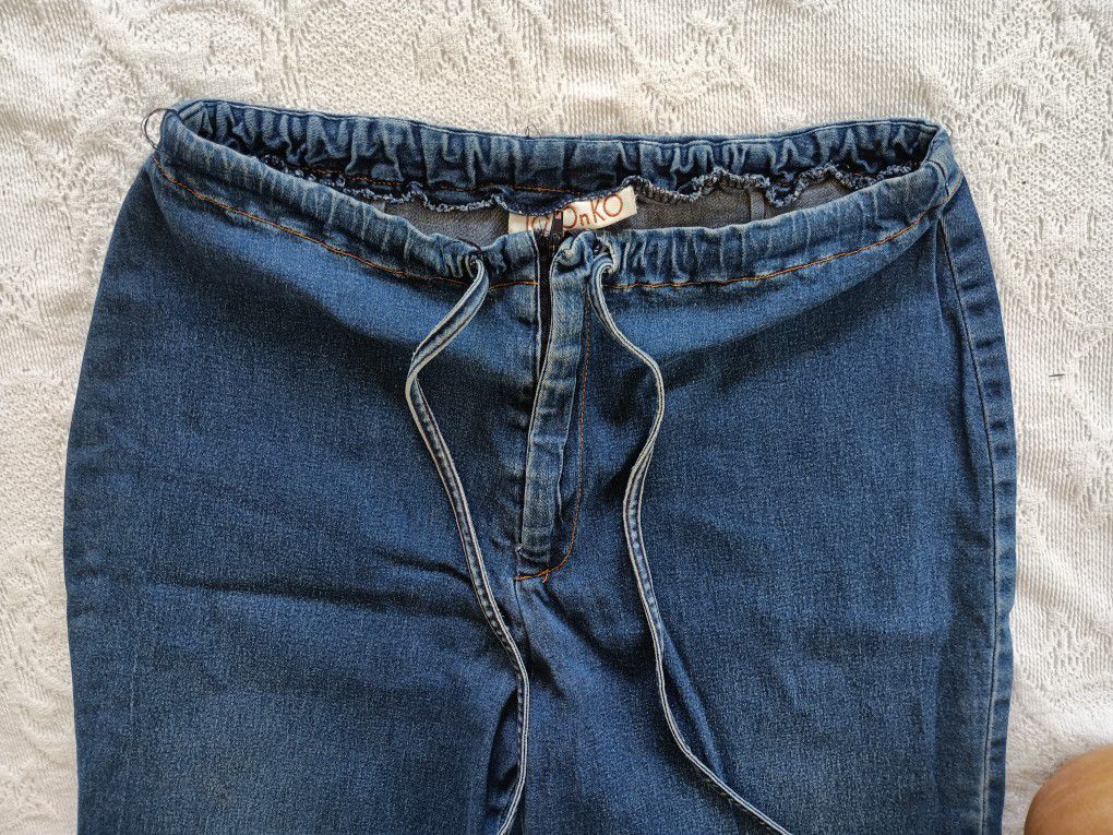Vintage ToTonKO Drawstring Jeans Size 8 