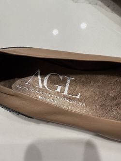 AGL Flats, Pair Of Black And Pair Of Nude/Black