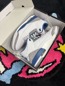 Jordan 3 True Blue