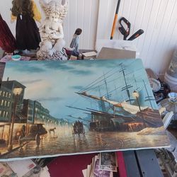 Boat Painting 