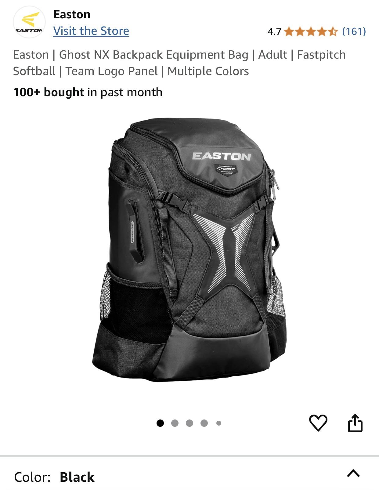 Easton Ghost NX Backpack Equipment Bag