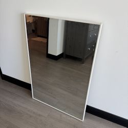White Wall Mirror 
