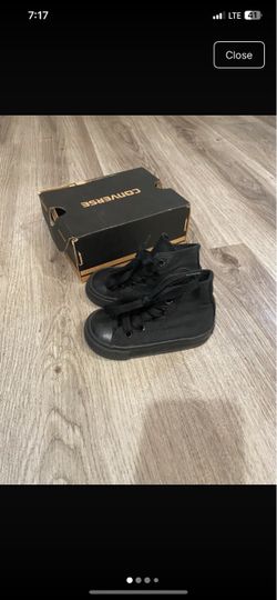Converse Chuck Taylor All Black Toddler High Tops