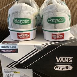 Vans Crayola Limited Edition Discontinued 