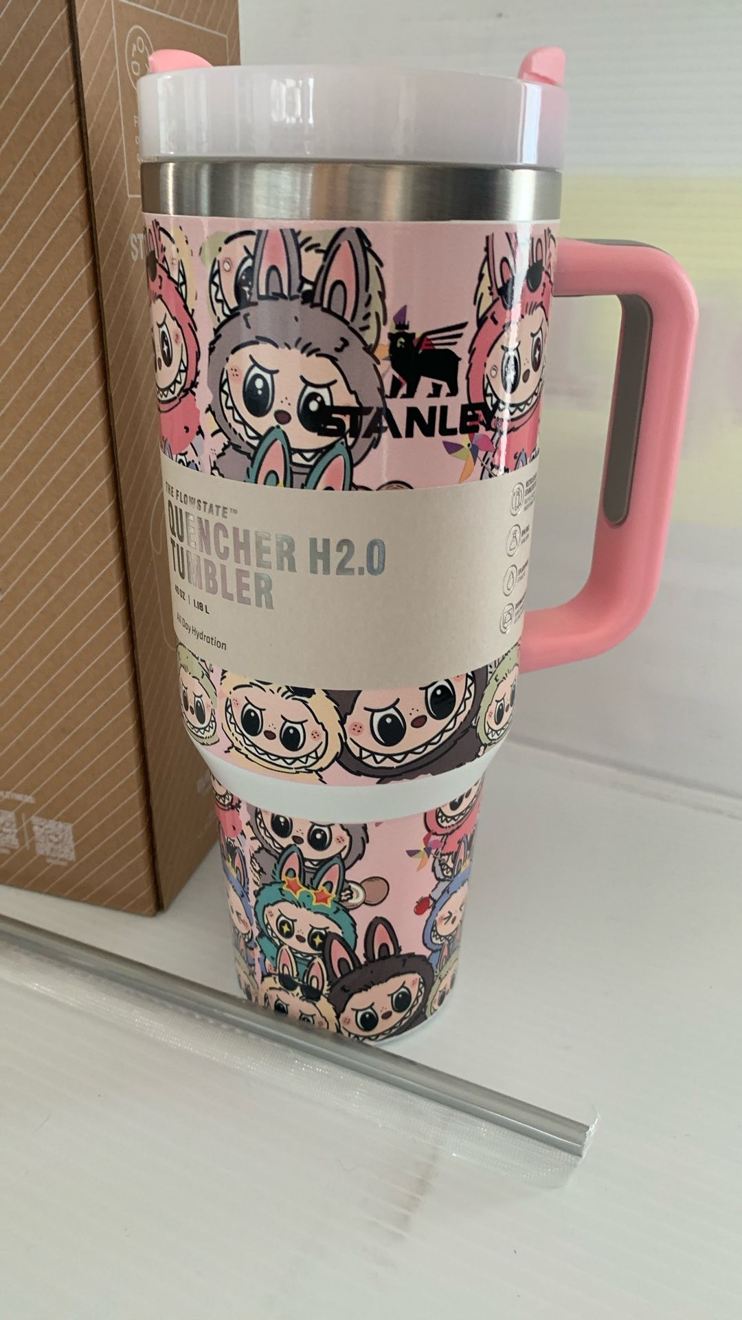 Labubu 40oz Stanley Tumbler