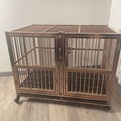  Dog Cage (Rose Gold)