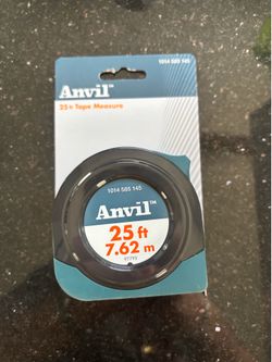 Tape Measure Anvil 25 Foot