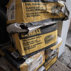 Dewalt Coil Siding And Framing Nails Boxes 