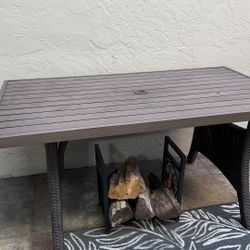 Patio table