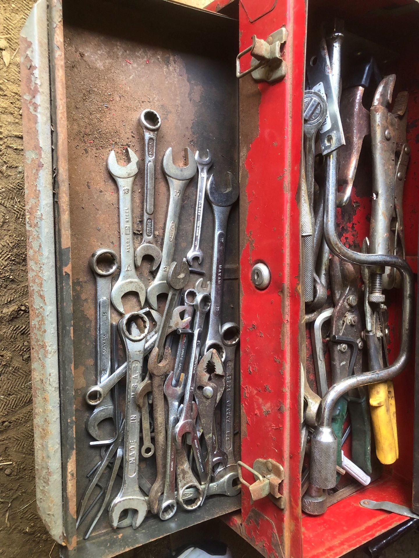 Tool Box And Tools