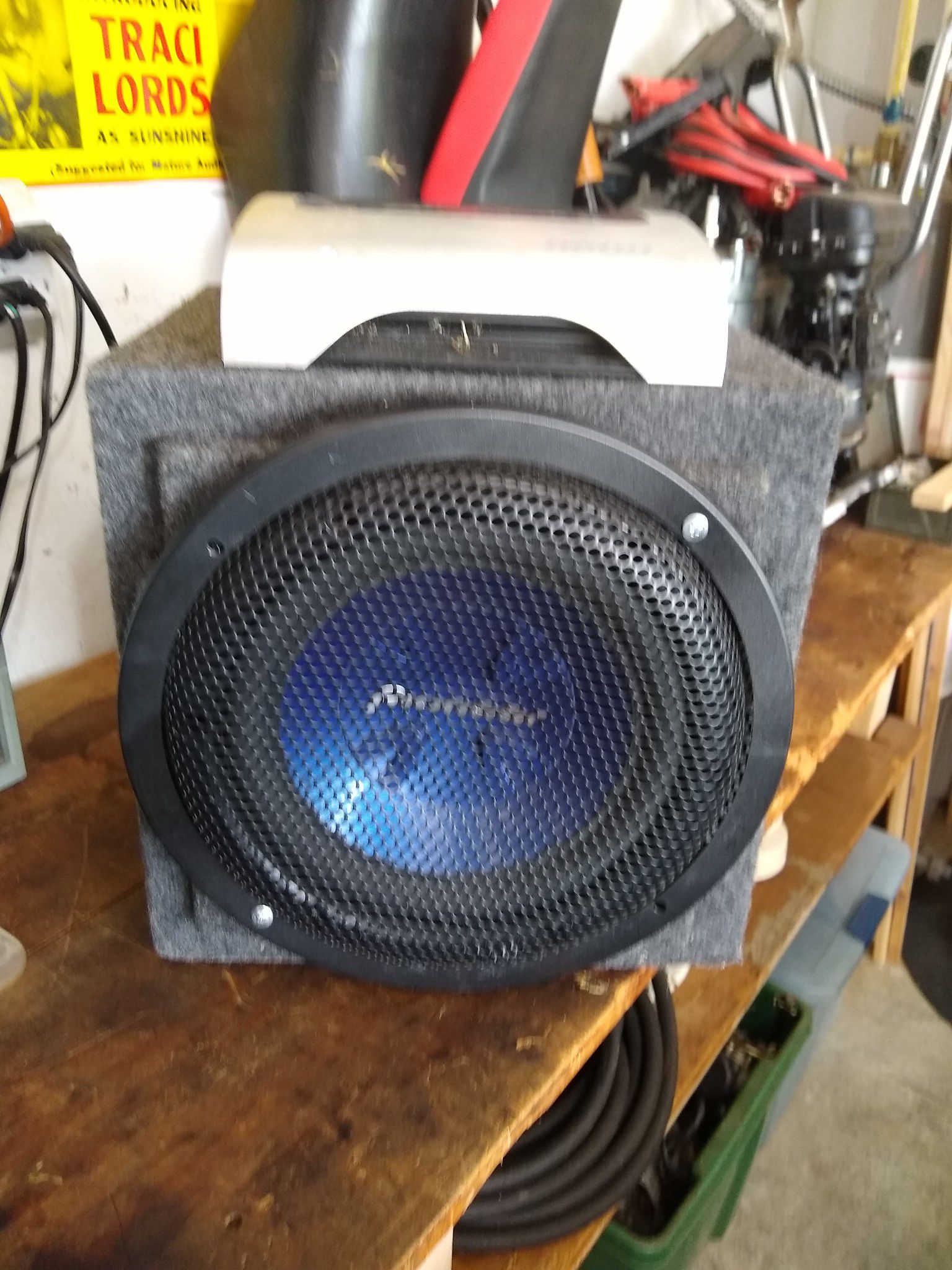 Pioneer subwoofer and amp