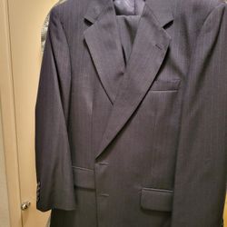 Stafford Navy Blue Single Breasted Suit
