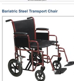 Heavy Duty transport chair
