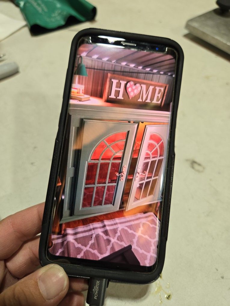 Sage Green China Cabinet