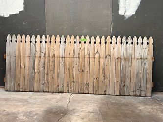 Wood Fencing 42” high