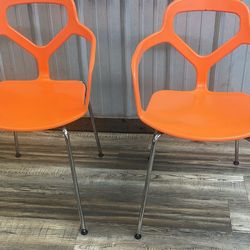 Orange Chairs