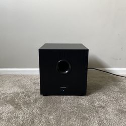 Pioneer SW-8 Home Theater Powered Active Subwoofer Sub