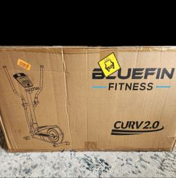 Bluefin Fitness CURV Elliptical Cross Trainer Home Gym Exercise Step Machine Air Walker Weight Loss
