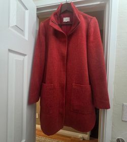 Loft Red Coat Medium