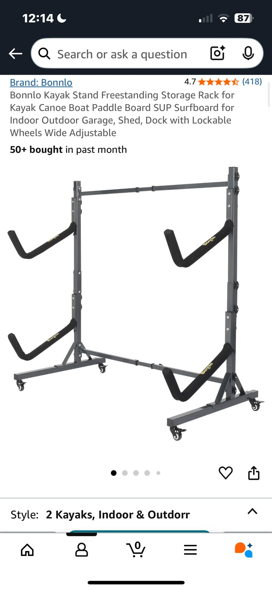 Kayak Stand